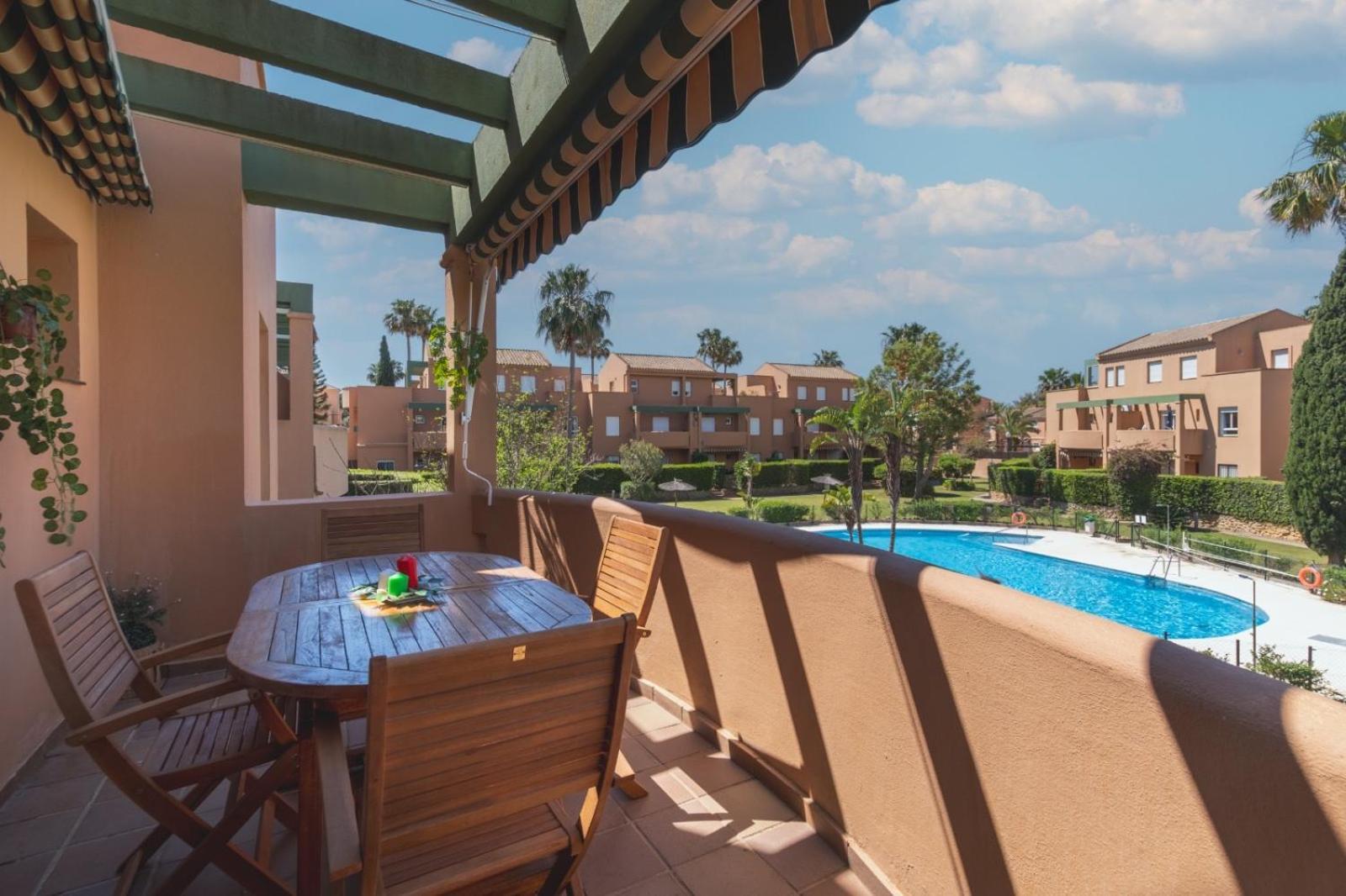 Urbanizacion Jardin Del Golf 1 Daire Novo Sancti Petri Dış mekan fotoğraf